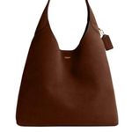 Coach  Large Suede Brooklyn 39 Shoulder Bag Warm Brown Photo 0