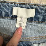 H&M  Light Blue Straight High Waist Mom Jeans, Size 8 Photo 7