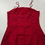 superdown  Syrus Slit Mini Dress in Cherry Small Photo 7
