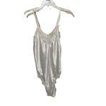 Victoria's Secret  Vintage White Lace Teddy Bodysuit Womens Size Medium Lace USA Photo 8