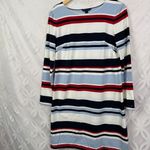 Tommy Hilfiger  Striped 3/4 Sleeve Striped‎ Tee Dress Size M Photo 7