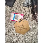 Vince Camuto Scarf Floral Print Oblong Sustainable Style Black Pink Women Photo 1