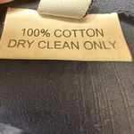 Anya Hindmarch Beach NWOT Tunic Dress Coverup Navy Blue Boho White Cotton Small Photo 4