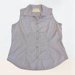 Columbia Periwinkle Short Sleeve Button Down Women's Size M Sportswear Photo 0