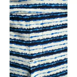 Spanx  Sunshine Shorts Blue Painted Stripes Small Photo 5