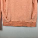 Lululemon Women's Orange Peach Stress Less Hoodie Cowl Neck Size 4 Photo 4