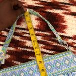 NWT Y2K Pastel Paisley blue green shoulder hand bag purse. Measurement in pics #vera #bradely Photo 7