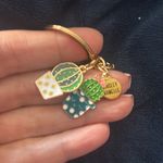 RETAIL $20 Kinsley Armelle Accessory Collection Cactus Charm Keychain*Bag Charm Green Photo 4