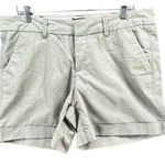 Dear John  Womens Hampton Casual Shorts Size 32 Light Green Cuffed Hem Mid rise Photo 0