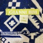 Gianni Bini navy white shorts ladies small geometric tribal print high rise Photo 3