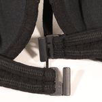 Seafolly NWT Inka Rib Sweetheart Bustier in Black Photo 3