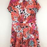 Romeo + Juliet Couture Romeo Juliet Coral Floral Romper Playsuit M Photo 4