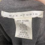 Max Studio  Gray Skater mini Skirt Dark Academia size M Photo 3