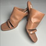 Antonio Melani Shoes Women's Size 8.5 BYNX Leather Heels Sandals Dressy Mules Photo 15