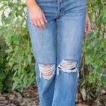 KanCan USA BLUE DIXON ULTRA HIGH RISE 90'S BOYFRIEND JEANS Size 28 Photo 1
