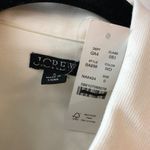 J.Crew  Zip Front Chino Dress Pockets Ivory Size 0 Photo 5