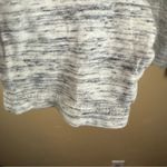 James Perse Standard Black White Heathered Long Sleeve Tee US Large Womens Photo 2