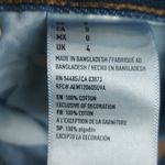 American Eagle Outfitters Embroidered Raw Hem Mom Short 0 Classic Boho Festival Photo 9