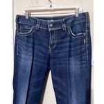 Silver Jeans  Women's Suki Slim Boot Dark Blue denim 31x31 back flap thick stitch Photo 5