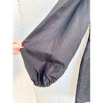 Significant Other Puff Sleeve 100% Cotton Fara Mini Dress Black Womens Size US 6 Photo 4