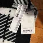 Forever 21 NWT  Black & White Plaid Checkered Blanket Scarf Photo 6