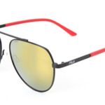 FILA Unisex Semi-Matte Black Sunglasses Photo 8