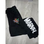 Marvel Womens Original Avengers Graphic Jogger Pants Black -  Size X-Small Photo 1