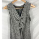 Eddie Bauer  Sleeveless V Neck Twist Front Dress SIze PM Photo 1