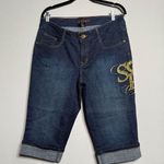 Southpole Y2K  Denim Blue Capri Jeans  Photo 0