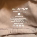 Set Active  Tan Sportbody Body Bra Racerback Tank  Photo 3