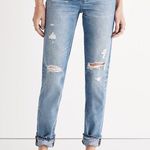 Madewell Size 25 The Perfect Vtg Jeans Chet Wash Busted Knees Distressed Edition Photo 10