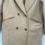 Everlane  The Italian ReWool Overcoat Camel Brown Sz 00 XS Peacoat Double Breast Photo 9