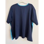 Juno Active QuikEnergy Short Sleeve Swim Sun Top Turquoise Black Women's Size 4X Photo 6