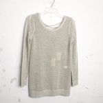 Lucky Brand  beige tunic sweater Photo 8