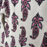 English Factory 100% Cotton Long Sleeve Paisley Mini Knit Sweater Dress Small Photo 4