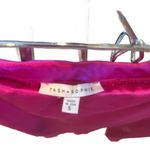 Tash + Sophie Pink Satin Midi Skirt | Size S Photo 3