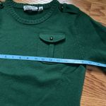 autumn cashmere Green Sweater with Patches Photo 5