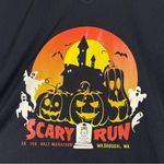 Leslie Jordan XS Scary Run Washington Cheetah Lattice Dri Fit Graphic Tee Shirt Black Photo 2