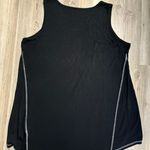 LOGO By Lori Goldstein Logo Layers Size 1X Black Flowy Tank pit to pit 22, length 29 Photo 1
