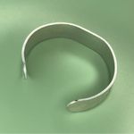 Handstamped Reach for the Stars Silver Tone Cuff Bracelet Photo 4