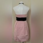 BCBGMAXAZRIA Pleated Bubblegum Pink Dress Sz 0 Empire Waist Pleated. Fully Lined Photo 6
