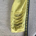 Matching Oversized Embroidered Elephant Shirt & Capris Leggings Yellow Large Photo 11