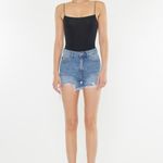 VICI STELLA HIGH RISE DENIM SHORTS Photo 9