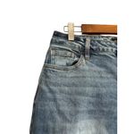 BCBGMAXAZRIA  Low Rise Baggy Flare Jeans Blue Wash Size 7 28 Photo 2