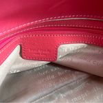 Kate Spade  Vintage Jasmine Nylon Satchel Bag Orange Double Gold Chain Purse Photo 10