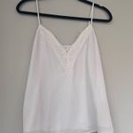 Abound  White Lace Tank Top Photo 0