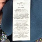 Boden Smocked Yoke Mini Dress Women's 20 Blue Pleated Tie Belt Cuff Sleeve Boho Size undefined Photo 5