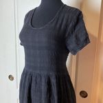 VINTAGE BLACK CHECKERED BABY DOLL TWO WAY DRESS Photo 1