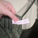 Candie's Green lace bra Photo 2