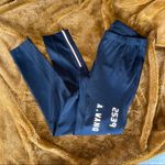 Alexander Wang Black Credit Card Print Scuba Legging Photo 4